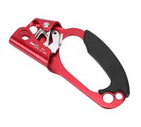 ANKROYU Rock Close professionnelle Ascendre Aluminium Heavy Aluminium Magnésium Alliage Aigle avec poignée en caoutchouc ergonomique pour l'escalade d'arboristes et en rappel de 20 (Rouge)