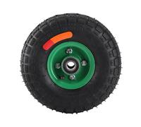 ANKROYU Roue de chariot à outils Pneu en caoutchouc gonflable robuste avec roulement 6204 2RS intégré pour chariots à outils et camions pour fauteuils roulants Capacité de charge d