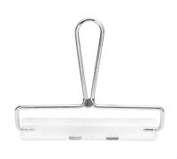 ANKROYU Rouleau d'argile acrylique professionnel poignée en acier inoxydable outil d'estampage transparent Brayer pour l'artisanat cuisson peinture pâte fondant pâte à modeler 15 c
