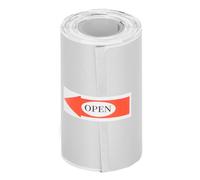 ANKROYU Rouleau de papier pour imprimante thermique, 50 mm x 30 mm, résistant à l', étiquettes unies durables pour imprimantes thermiques, aucune encre requise, convient pour les v (Argent)