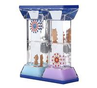 ANKROYU Sablier Scellé Coloré, Barboteur De Mouvement Liquide pour Chambre à Coucher, Petits Jouets De Relaxation, Jeu Sensoriel, Décoration De Bureau