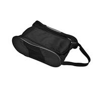 ANKROYU Sac à Chaussures De Golf 2 Couleurs, Sac De Chaussures De Golf Respirant Portable, étui De Poche, Accessoire De Sport De Rangement(Noir)