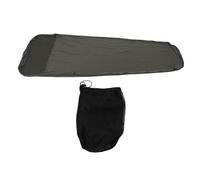 ANKROYU Sac de couchage pour adulte, léger, portable, confortable, en polyester haute élasticité, pour camping, voyage, randonnée, activités de plein air (Gris) (Vert)