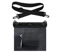 ANKROYU Sac étanche pour Sports Nautiques, Pochette de Rangement avec fenêtre Transparente pour plongée sous-Marine, Surf, Rafting, Plage, PVC, ABS, Blanc, Vert, Bleu, Rose, Orange (Noir)