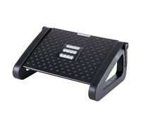 ANKROYU Sous les tabourets de pied de bureau Hauteur réglable de bureau ergonomique de bureau Reste avec conception antidérapante pour la salle d'étude du bureau à domicile