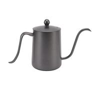 ANKROYU Spout Coffee Pot Professional Stainless Steel Gooseneck Kettle 600ml Capacity Precise Pouring for Home Office Camping Dishwasher Safe (Noir)
