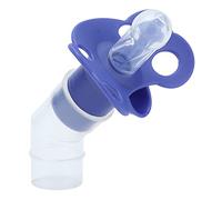 ANKROYU Sucette d'atomisation Adaptateur de nébuliseur en silicone Tasse de nébulisation portable pour nourrissons tout-petits Matériau sûr Inhalation par le nez Léger Facile à net