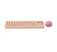 ANKROYU Support de canette de fil à broder 12 positions, support d'inserts de bobines de fil de hêtre en bois de hêtre pour la couture avec organisateur de porte-épingles pour les