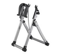 ANKROYU Support de centrage de Roue de vélo, Robuste et Pliable, avec règle et dé à Coudre, pour Usage Domestique et Professionnel, en Alliage d'aluminium, 28 x 30 x 36 cm