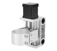 ANKROYU Support de moteur de broche Z Axes Support en alliage d'aluminium de haute précision 300W 500W Support de broche de routeur CNC Course de 52 mm pour kit de mise à niveau de