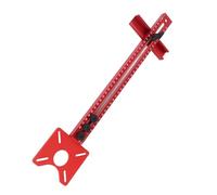 ANKROYU Support de rainure de fraisage de routeur robuste 3 en 1, machine à découper, planche à rabat, outil de travail du bois détachable, longueur 445 mm, alliage d'aluminium pou