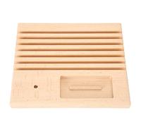 ANKROYU Support De Règle De Quilting, Support De Bobine En Bois, Outil De Couture, Accessoires Muraux, Support De Règle En Bois, Support De Bobine, Organisateur De Rangement, Outil De Couture