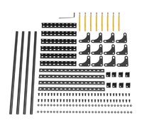 ANKROYU Support de stockage de Filament d'imprimante 3D, support mural en alliage d'aluminium, organisateur d'étagère pour 12 rouleaux de bobines de 200mm de diamètre, atelier Gara