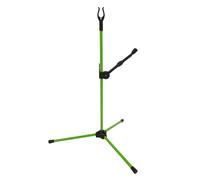 ANKROYU Support de Support d'arc recourbé réglable pour tir à l'arc, Support d'arc en Fibre de Verre pour arcs composés, arcs Longs, Utilisation en intérieur et en extérieur (Verte)