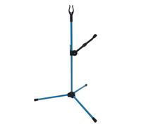 ANKROYU Support de Support d'arc recourbé réglable pour tir à l'arc, Support d'arc en Fibre de Verre pour arcs composés, arcs Longs, Utilisation en intérieur et en extérieur (Bleue)