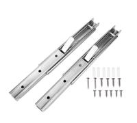 ANKROYU Support de Support Triangulaire Support de Montage Mural Pliable en Acier Inoxydable Robuste pour étagères Meubles TV 12 Pouces Paquet de 2 Support de Suspension Robuste An