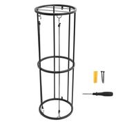 ANKROYU Support Vertical pour Ballons en Acier Robuste à 2 Couches, Organiseur de Rangement pour Ballons de Sport, Basket-Ball, Football, Volley-Ball, Salle de Football, Garage, ma