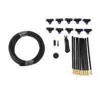 ANKROYU Système d'arrosage hors sol avec buses réglables à 360 degrés, kit d'irrigation automatique pour jardin, serre, pelouse, plantes d'extérieur, tuyau PE durable de 10 m, 10 p (États-Unis 16/09)