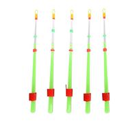 ANKROYU Table à pêche à la Glace Top Tip Mini Portable Abs Durable Abs de pêche d'hiver Accessoires de pêche à la pêche sur Glace Lakes Ponds 5 pcs 10,4 cm