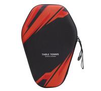 ANKROYU Table Tennis Racket Case de Raquette de Travail Heavy Duty Hardproofroproofroproofing Protective avec Grande capacité pour 2 pagaies Concours d'entraînement Travel Eva Maté (Un)