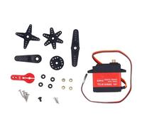 ANKROYU TD 8120MG Servo numérique couple élevé 20KG servo à engrenages en métal avec bras en aluminium pour bras de robot RC voiture bateau hélicoptère moteur de précision durable