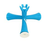 ANKROYU Tee de Golf Premium, Hauteur réglable, en Caoutchouc Souple, idéal pour l'entraînement et Les Sports de Plein air (Bleue)