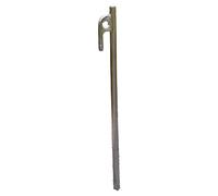 ANKROYU Tentes enjeux Perges de Tente en Acier Inoxydable à Haute résistance incassable pour la canopée de bâche de Camping en Plein air 20 cm