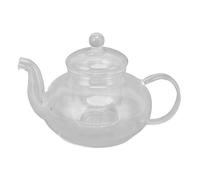 ANKROYU Théière en verre avec filtre 680 ml, bouilloire à thé transparente en borosilicate résistant à la chaleur pour thé en feuilles et fleurs en fleurs, utilisation à domicile e