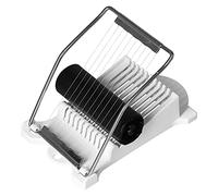 ANKROYU Trancheuse à bananes en fil d'acier inoxydable, outil de cuisine en plastique durable pour trancher les fruits, les légumes, les œufs, le fromage et le jambon, préparation