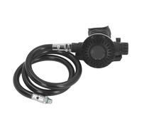 ANKROYU Valve de Respiration secondaire, Tube à Pression Moyenne réglable avec ABS en Silicone en Acier Inoxydable, équipement de plongée pour la plongée en apnée sous Les opératio (Vert) (Noir)
