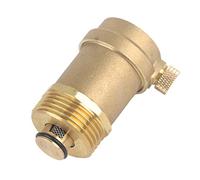 ANKROYU Valve de ventilation automatique en laiton DN25 G1, haute température, antirouille, étanchéité fiable pour chauffe-eau solaire, systèmes CVC à surpression