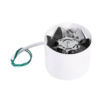 ANKROYU Ventilateur de conduit en ligne 220V 20W Ventilateur de ventilation à lame en acier haute puissance ventilateur d'échappement ultra calme pour la circulation d'air intérieu