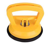 ANKROYU Ventouse simple en plastique ABS épais pour vitres, débosselage, réparation de bosses, jaune, robuste, capacité de 50 kg, pour vitres, miroirs, tôles, débosselage de voitur