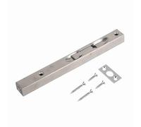 ANKROYU Verrou à boulon coulissant encastré en acier inoxydable 304, loquet de sécurité robuste pour portes et portails, antirouille, argent durable 6, 8, 10 pouces (6 pouces 304 brossé (couleur