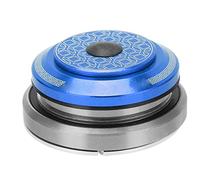 ANKROYU Viaron Vélo De Route Fourche Avant Tige Casque Étanche Vélo Roulement Bol Groupe Haute Qualité en Alliage D'aluminium Léger Durable Roulement Supérieur 42mm Roulement I (Rouge) (Bleu)
