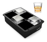 Ankway Grand bac à glaçons de 2 pouces, refroidissez plus longtemps et fondez plus lentement pour le whisky, le scotch sur les rochers, le bourbon, le highball et plus encore
