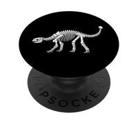 Ankylosaure Squelette Fossile Dinosaure Paléontologue Dinosaure Dino PopSockets PopGrip Adhésif
