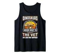 Ankylosaurus Dinosaurs Never Went to The Vet Veterinarian Débardeur
