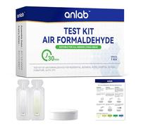 ANLAB Kit de test de formaldéhyde d'air (HCHO) à monter soi-même - Utilisé pour les tests de qualité de l'air, détecteur utilisé pour la maison, les résidentiels, les affaires, les hôtels, les