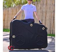 anlab Valise de voyage pour vélo - 700 C - Vols aériens - Sac de voyage rigide en EVA léger et durable avec serrure TSA - Idéal pour les vélos de route - Équipement de transport Pro