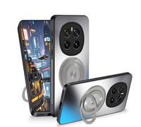 Anlalish Coque Honor Magic 7 Housse Protection avec Support, Etui pour Honor Magic 7 Antichoc Anti-Rayures Mat Slim Protection (Gris)