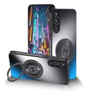Anlalish Coque pour RedMagic 10 Air avec Support Magnetique, Housse Etui pour RedMagic 10 Air Antichoc Anti-Rayures Mat Protection (Noir)