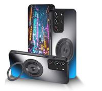 Anlalish Coque pour RedMagic 10S Pro avec Support Magnetique, Housse Etui pour RedMagic 10S Pro Antichoc Anti-Rayures Mat Protection (Noir)