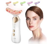 ANLAN Massage Lifting Visage Anti-Rides en Or 24 carats, Soins de la Peau de beauté du Lumière Rouge et Bleue, Peaux Sensibles Disponibles