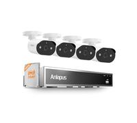 Anlapus 3MP Kit Caméra de Surveillance PoE NVR 8CH 5MP 500GB