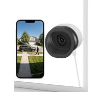 Anlapus A60 Pro Caméra de Fenêtre WiFi 2K Surveillance sans Perçage