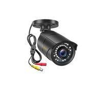 Anlapus Caméra Surveillance Extérieure 1080p IP66 Vision Nocturne de 30 m Objectif de 3.6mm 4-en-1 Caméra pour Kit Vidéo Surveillance de Mode TVI/CVI/AHD/960H