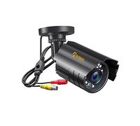 Anlapus Caméras Surveillance Extérieur 1080p FHD CCTV Bullet Camera avec Vision Nocturne de 24 m pour Système de Surveillance AHD/CVI/TVI/960H, étanche IP66 Matal
