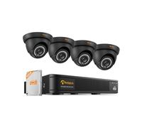 Anlapus H.265+ Kit Vidéo Surveillance Extérieure FHD 1080P DVR 8CH 500Go