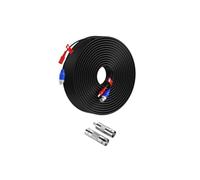 Anlapus PACK 1 Câble Coaxial BNC Vidéo Rallonge 100ft 30mètres Préfabriqué Tout-En-Un pour Camera de Surveillance Analog/CVI/AHD/TVI 1080p